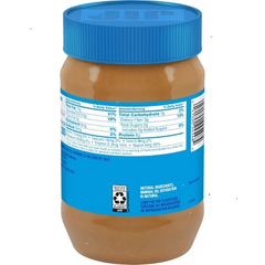 Jif No Added Sugar Creamy Peanut Butter Spread - 33.5oz