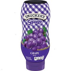 Jif 40oz Creamy Peanut Butter + Smuckers 20oz Squeeze Grape Jelly