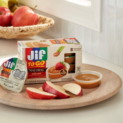 Jif To-Go Natural Peanut Butter - 8.8oz/8ct